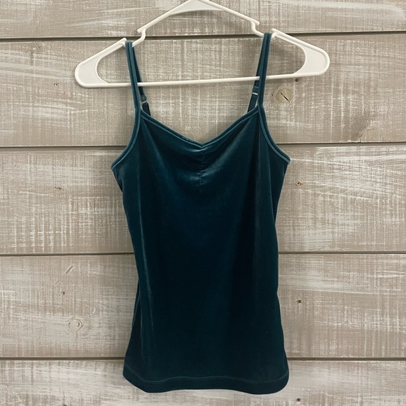 Aerie Teal Velvet Tank Top (Size XS) - Picture 1 of 4